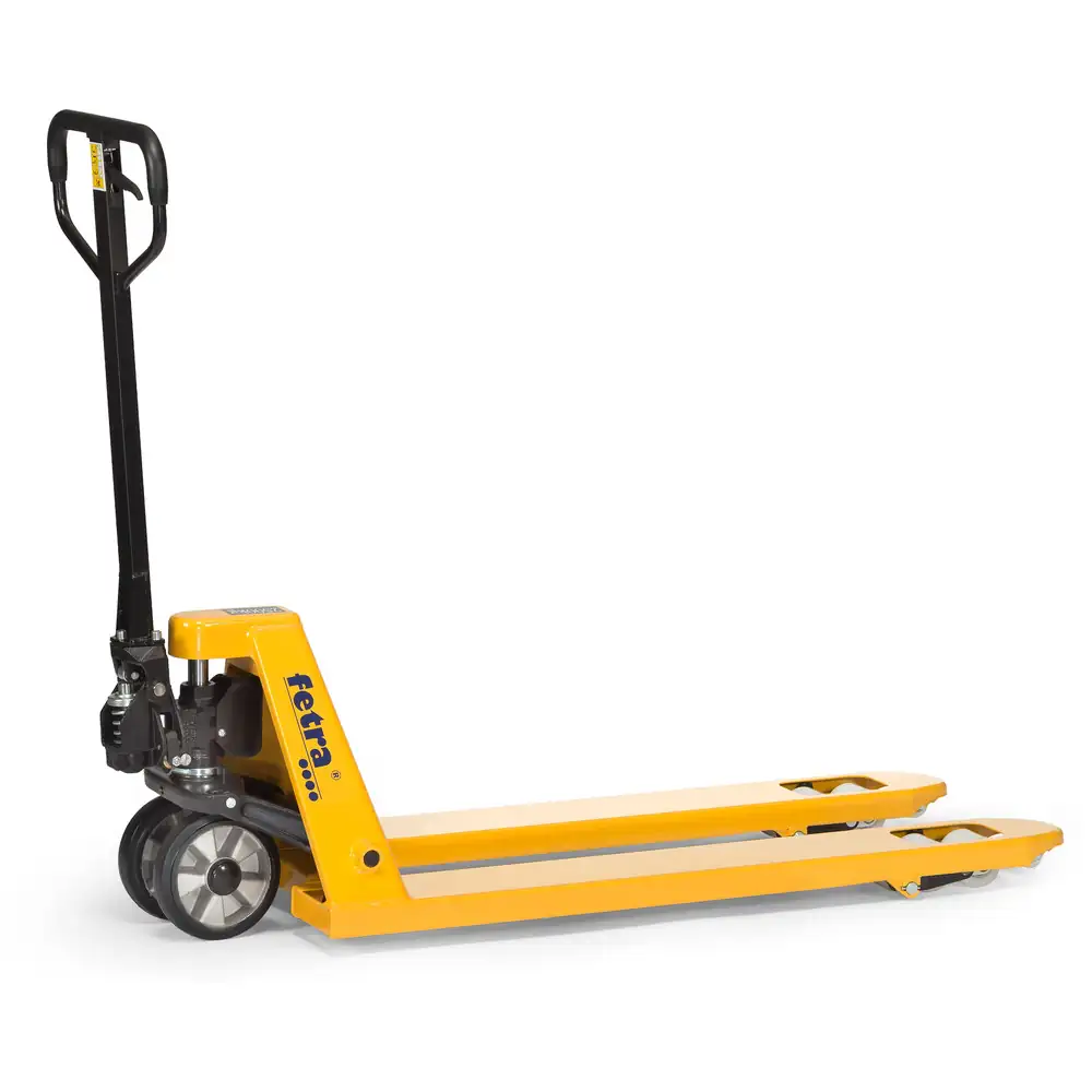 [2116] FETRA Transpalette charge 2,5 to., roues caoutchouc