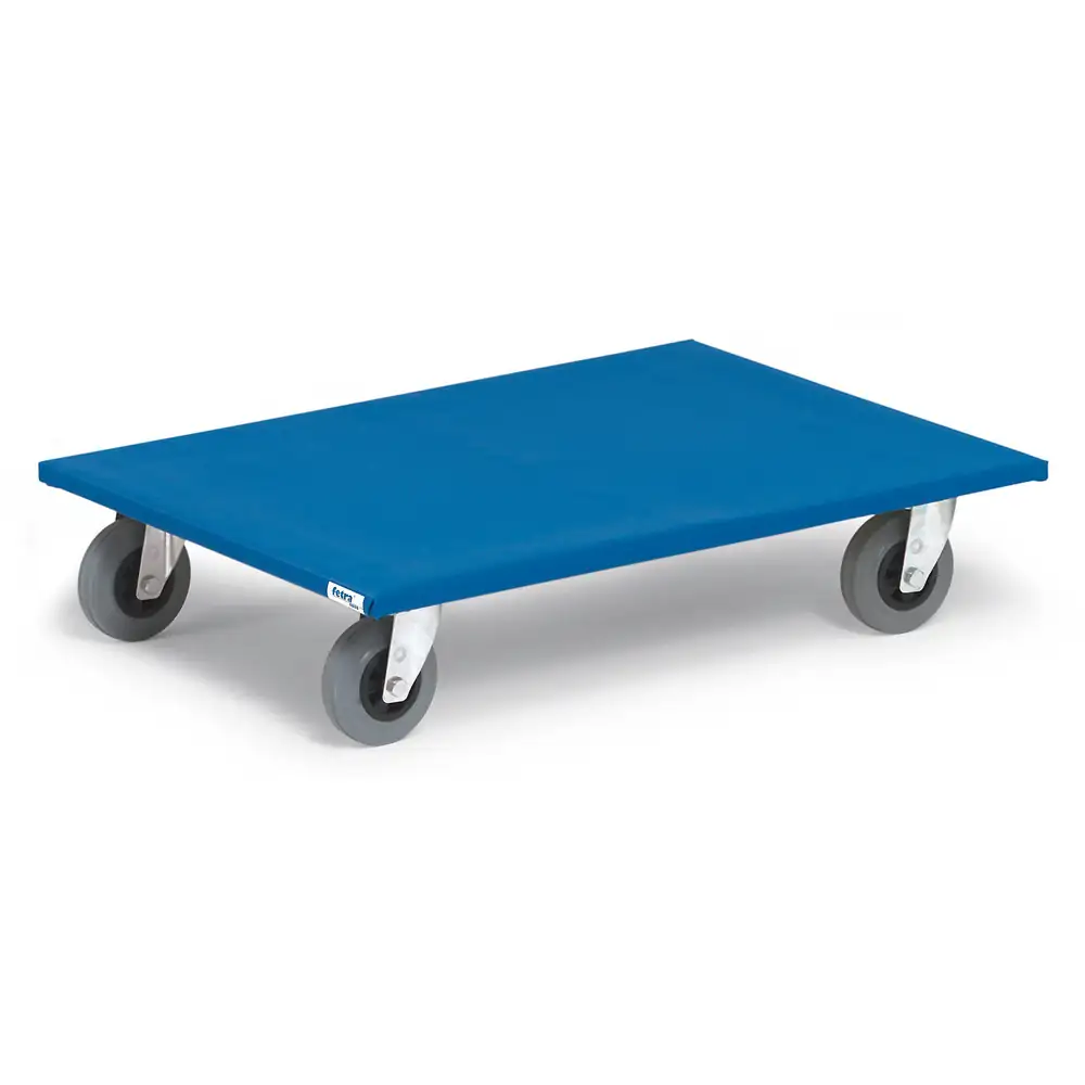 FETRA 2358 Rouleurs pour meubles à roues caoutchouc, 500 kg