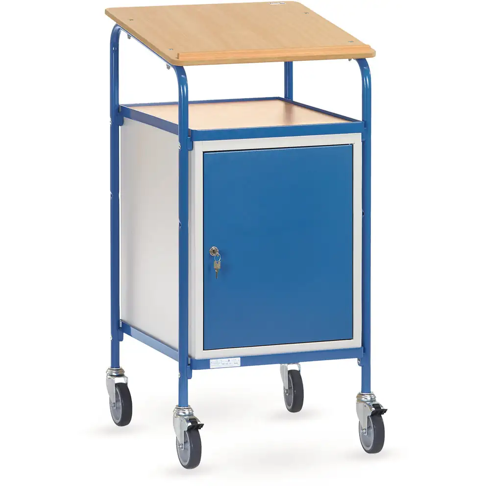 [5836] FETRA 5836 Pupitre roulant avec placard