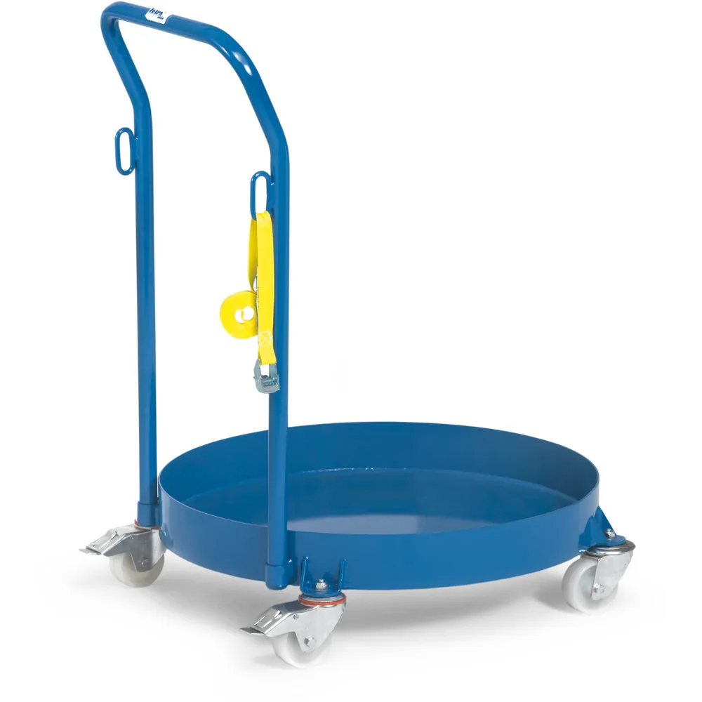 FETRA Rouleurs pour fûts 200 L étanche avec dossier