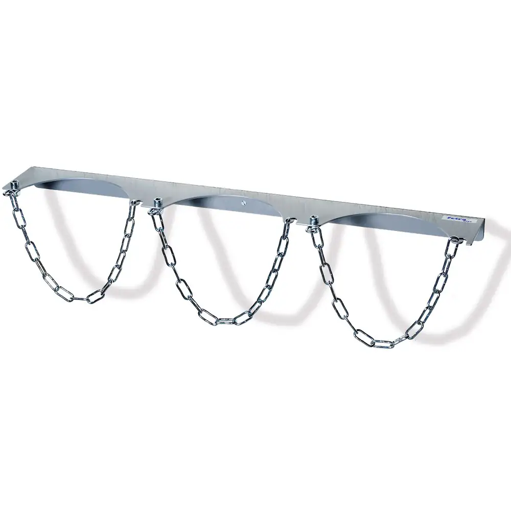 [51332] Support mural pour 3 bouteilles diamètre 320 mm FETRA.51332