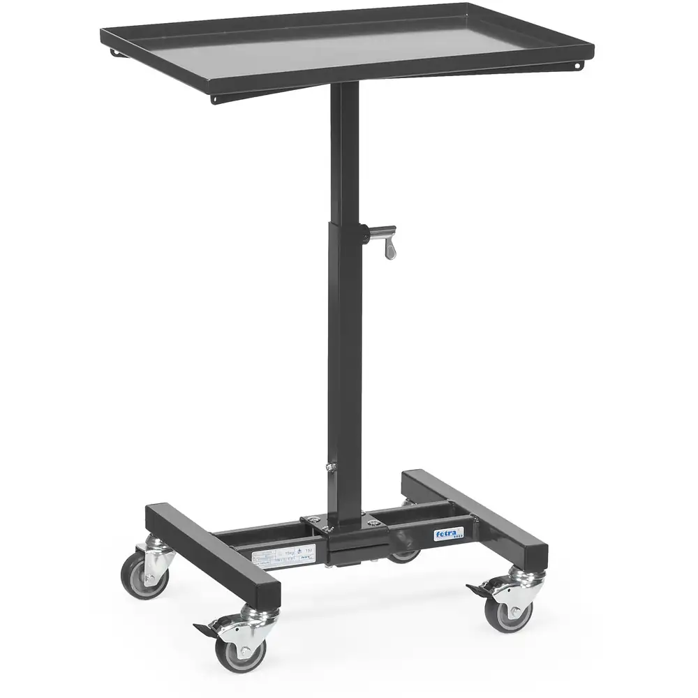 FETRA 3270-7016 Pupitre d'atelier règlable, pour bacs en plastique