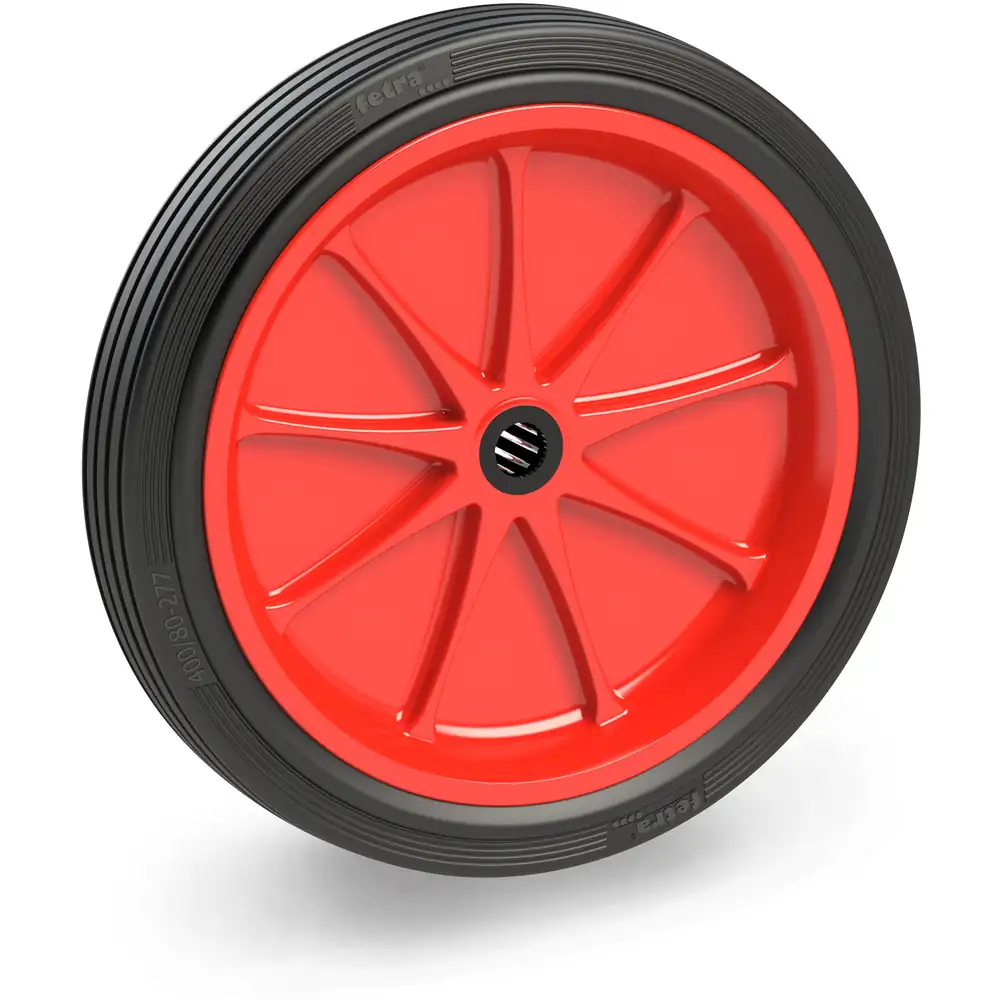 FETRA 72221R Roue caoutchouc 400 x 74 mm - rainures