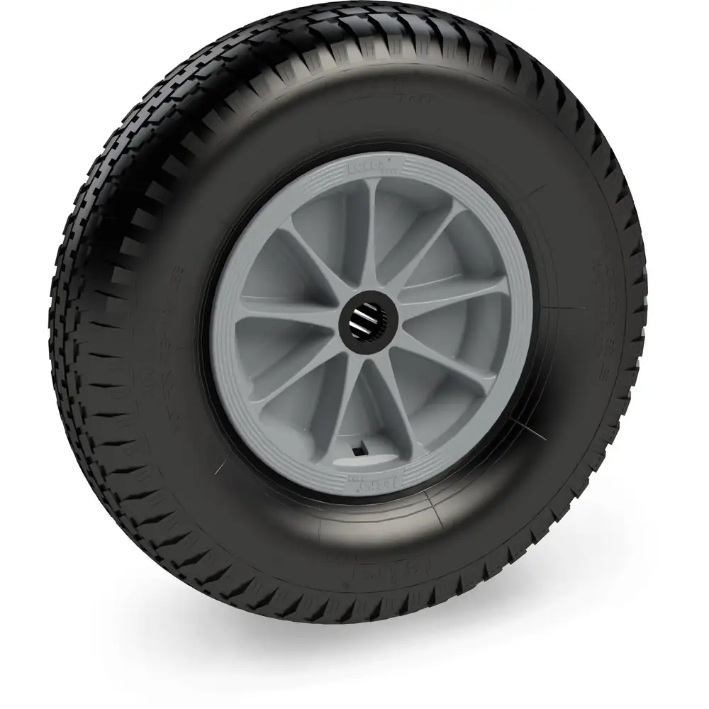FETRA 72621G Roue mousse PU 400 x 100 mm - crampons