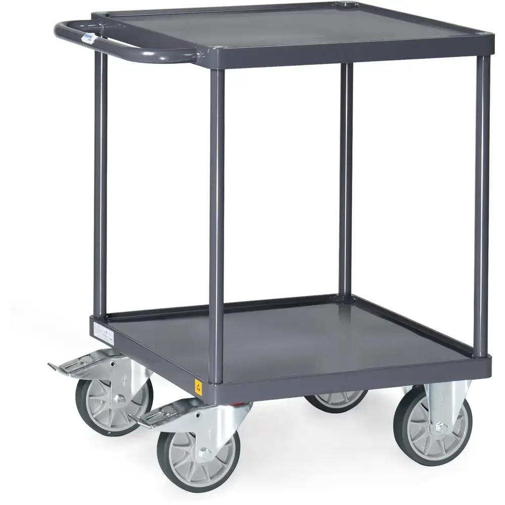 FETRA 9496W Servante 9496W - tôle d'acier avec rebord