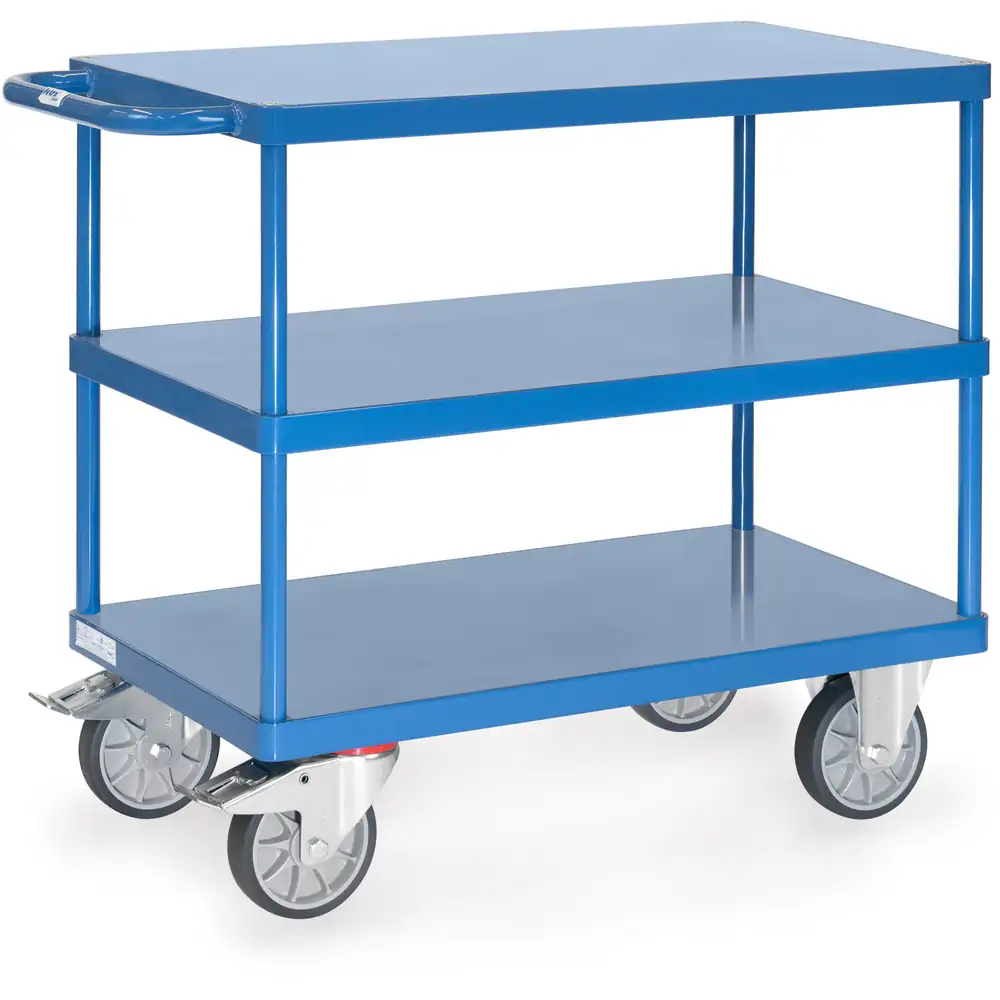 Fetra Tafelwagen 2420B - flush platformen van staalplaat