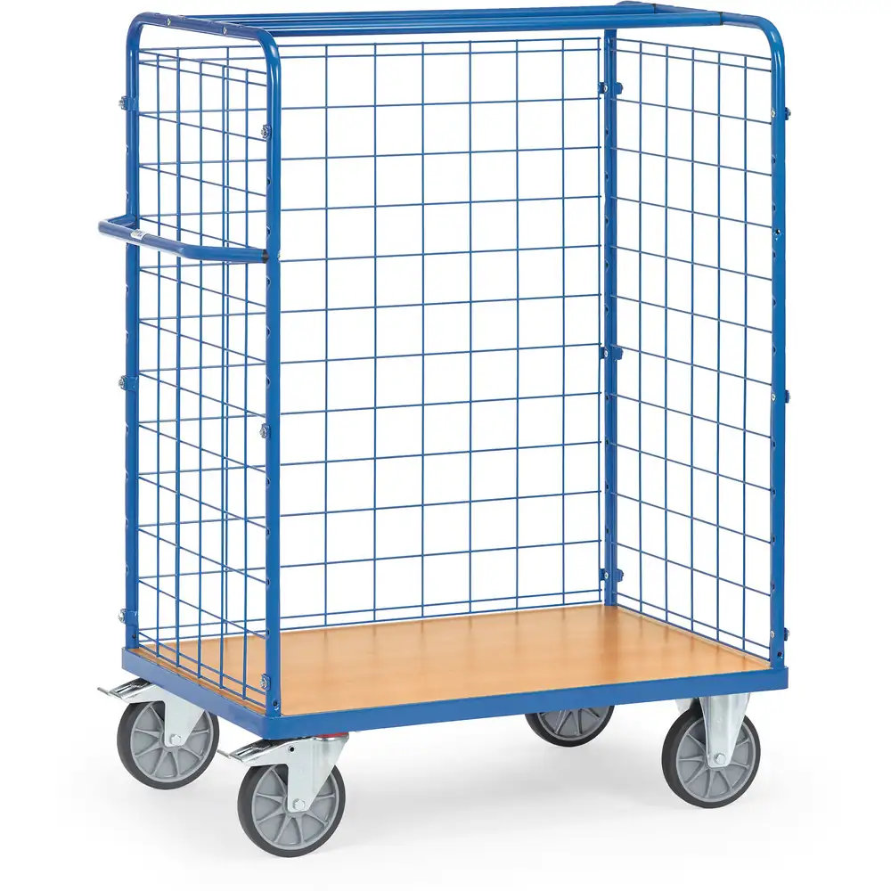 FETRA 8481-1 Chariot pour colis grillagé