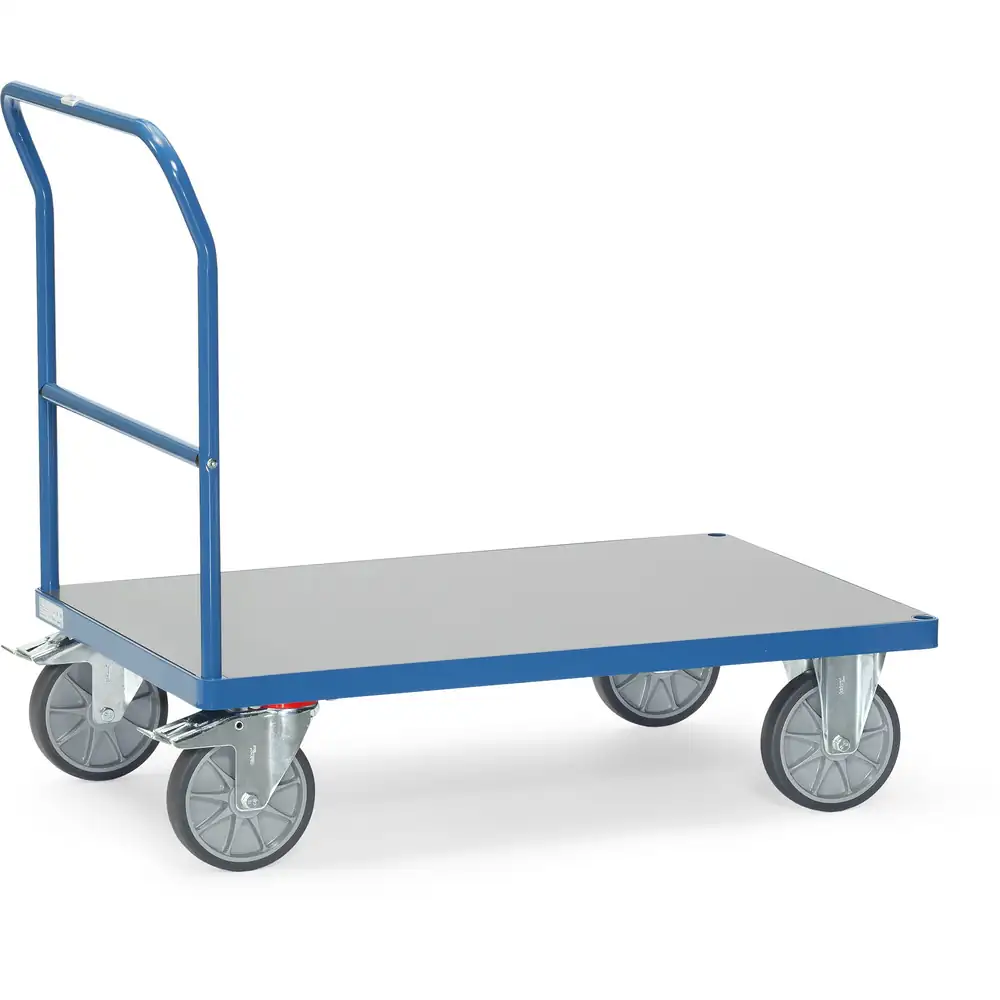 [25001430] Fetra Duwbeugelwagen 25001430 - harde PVC platformen (Standaard, Standaard, Standaard, Standaard, Standaard, Standaard, Standaard, Standaard, Standaard)