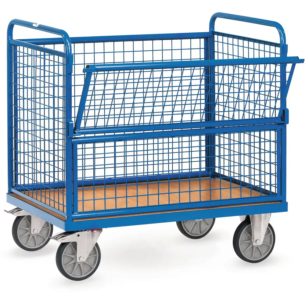 [2773] FETRA Chariot caisse en treillis métallique (Standard, Standard, Standard, Standard, Standard, Standard, Standard, Standard)