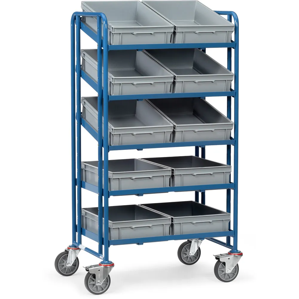 Fetra Eurobakken wagen 1372 - met 10 bakken