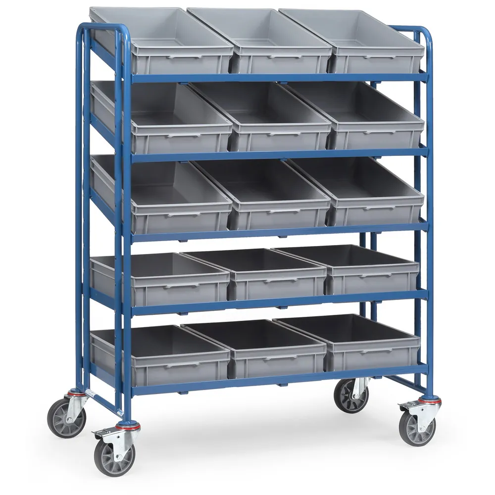 [1399] Fetra Eurobakken wagen 1399 - met 15 bakken