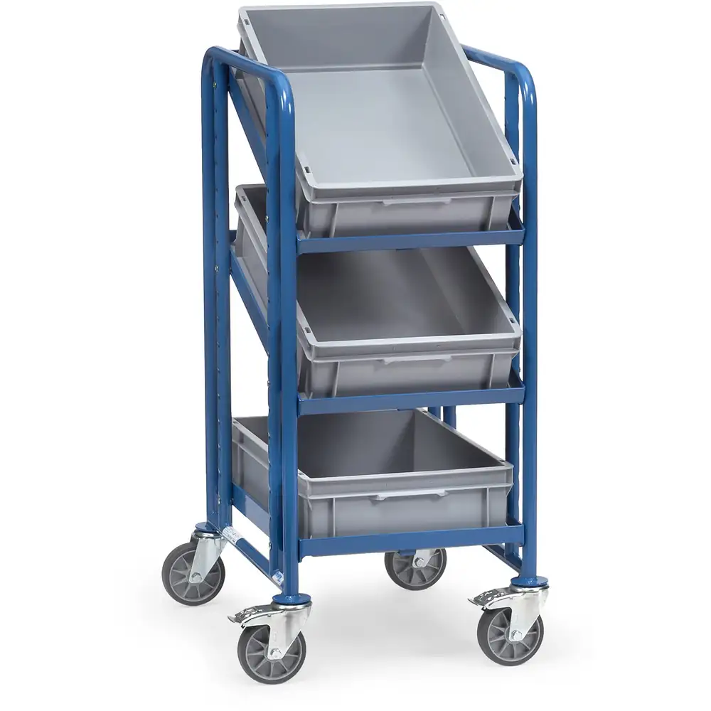 FETRA 2382 Servante pour bacs 2382 - avec 3 bacs