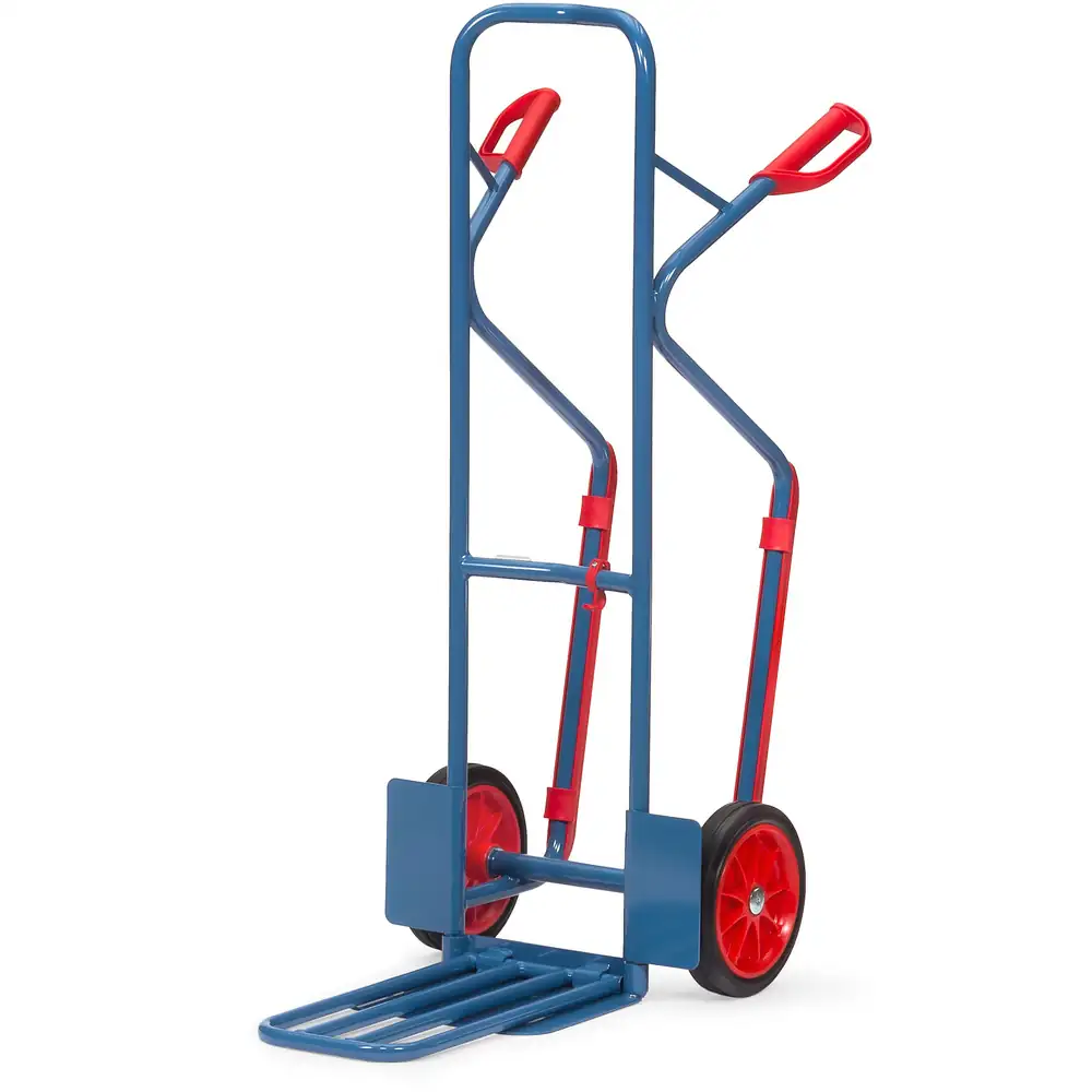 FETRA K1331V Diable acier à bavette rabattable K1331V