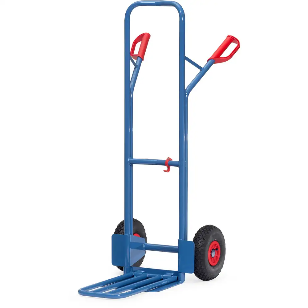 FETRA K1326L Diable acier à bavette rabattable K1326L