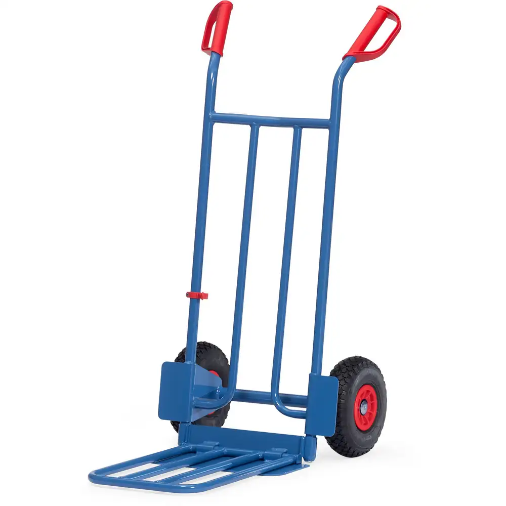FETRA K1116P Diable acier à bavette rabattable K1116P