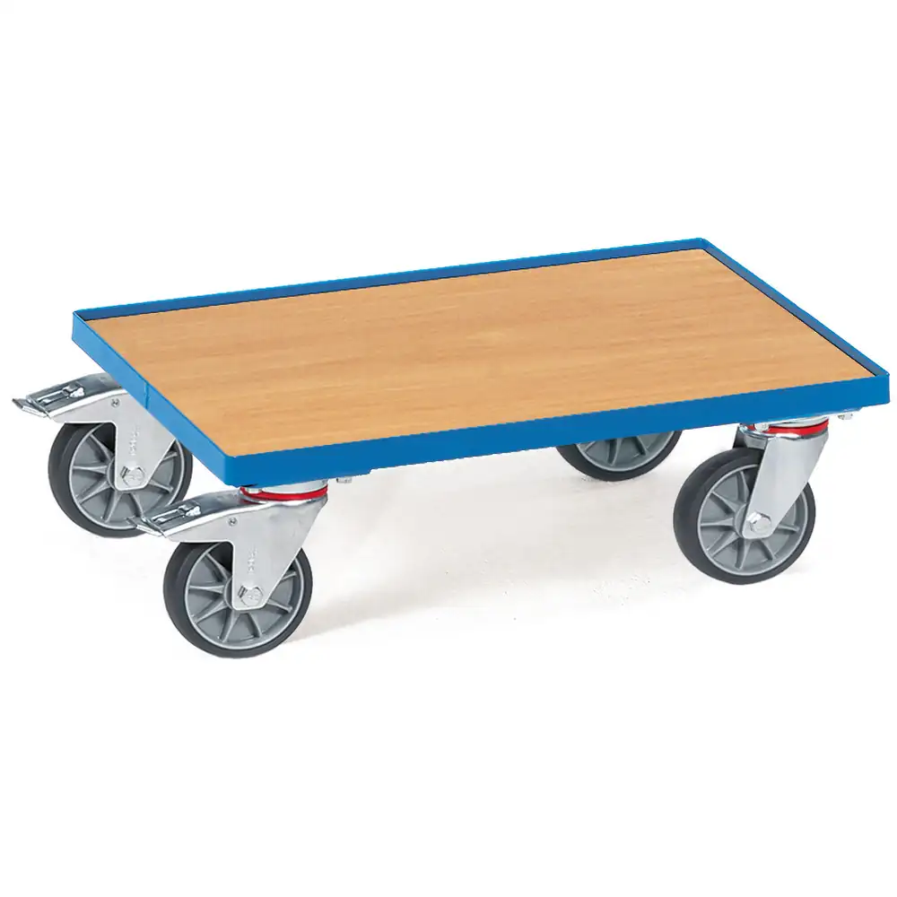 [13581] FETRA 13581 Rouleur à plateau mélaminé avec boudure pour bac (Standard, Standard, Standard)