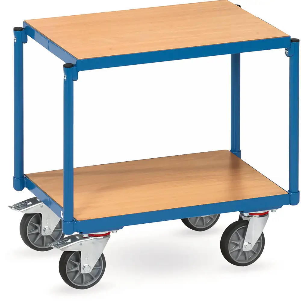 FETRA 13550 Rouleur 2 plateaux encastrés pour bac