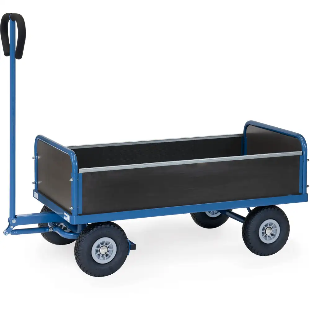 Fetra Handtrekwagen 4052 met 4 wanden