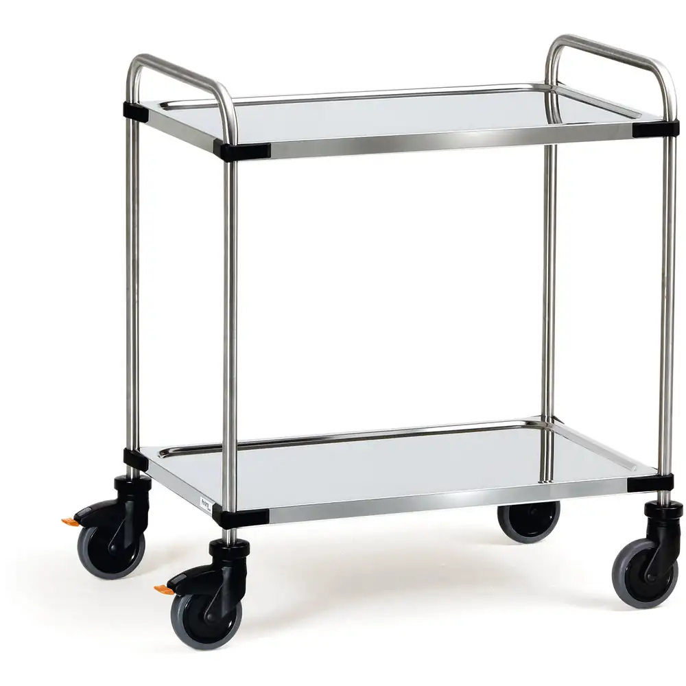 FETRA 5036 Chariot inox 2 plateaux