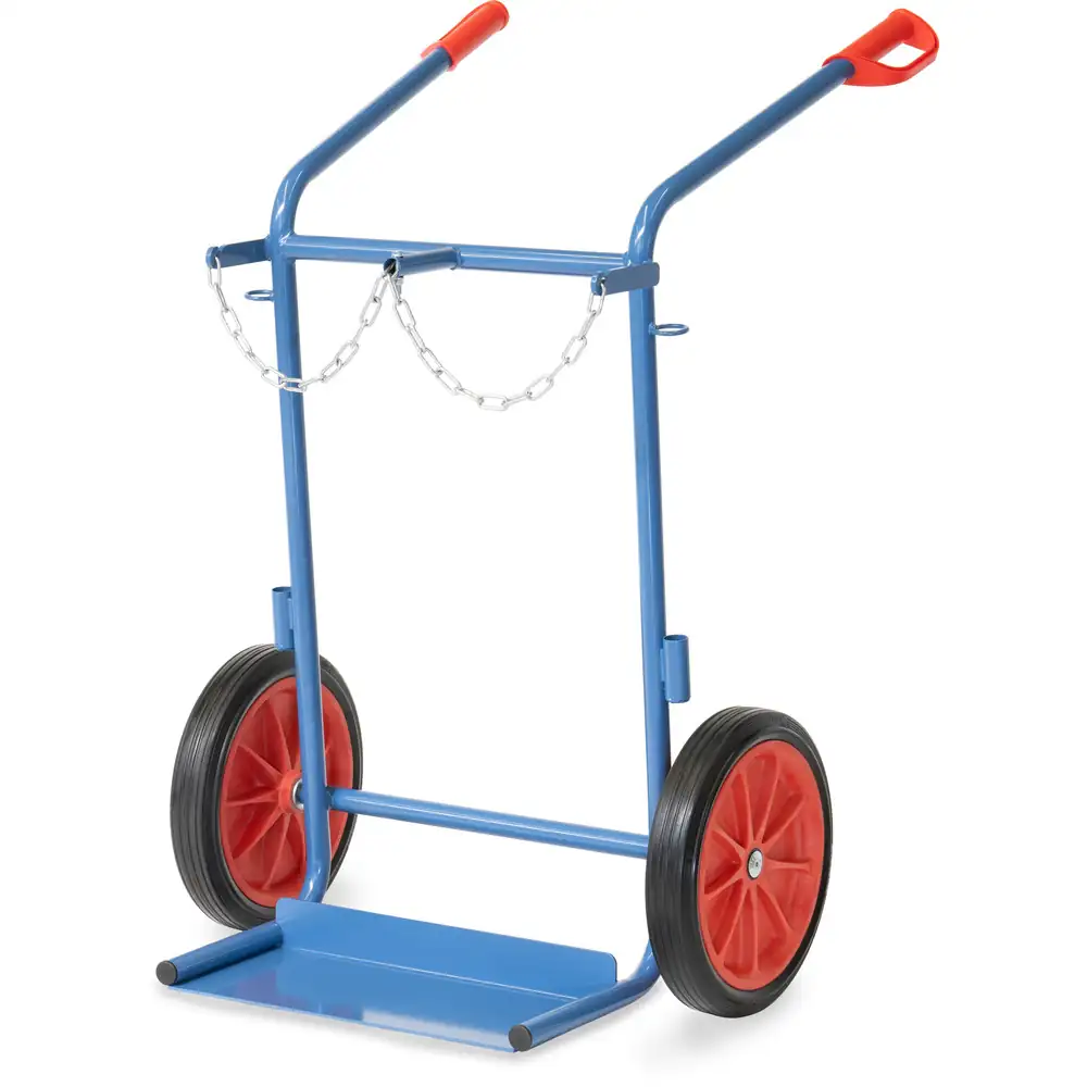 [51011] FETRA 51011 Diable porte-bouteilles 2 x 40-50 L (Standard, Standard)