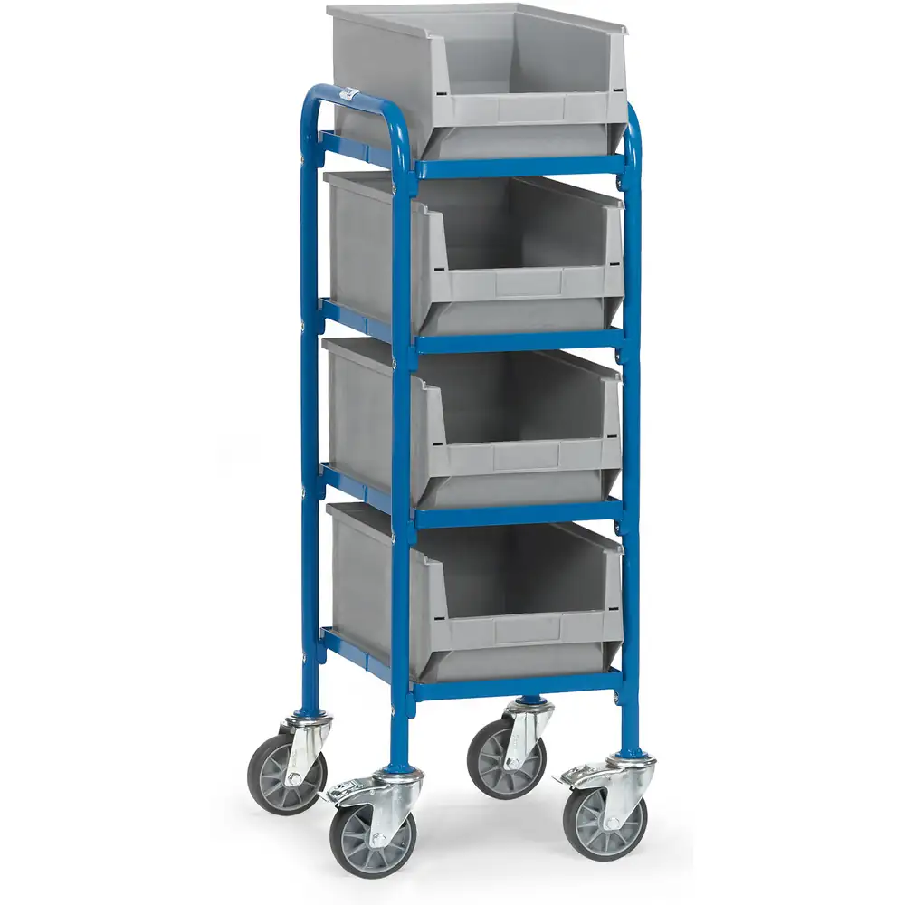FETRA 32921 Servante pour bacs 32921 - avec 4 bacs