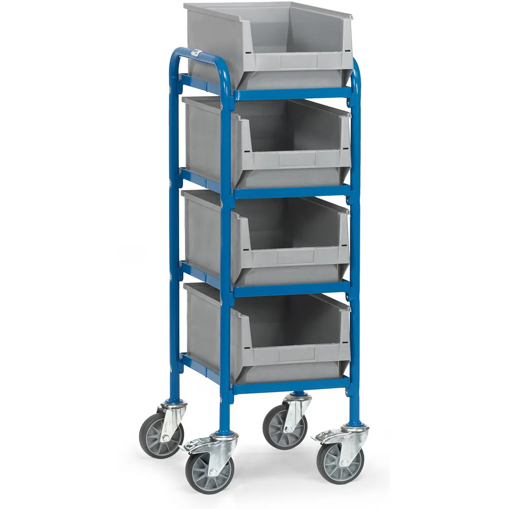 [32921] FETRA Servante pour bacs 32921 - avec 4 bacs