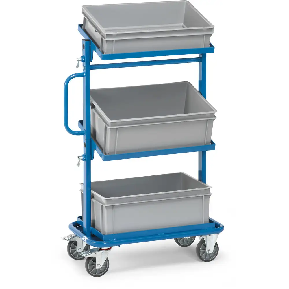 FETRA 32912 Servante pour bacs 32912 - avec 3 bacs