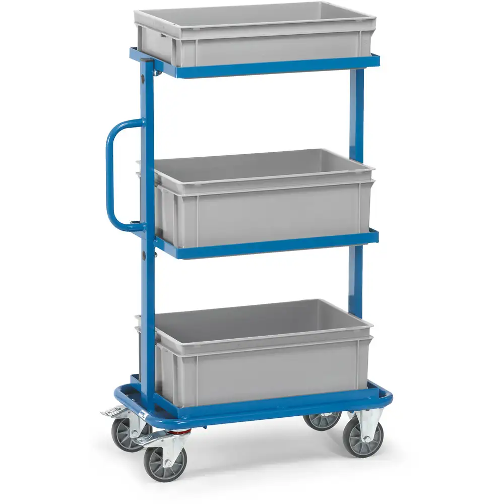 FETRA 32902 Servante pour bacs 32902 - avec 3 bacs