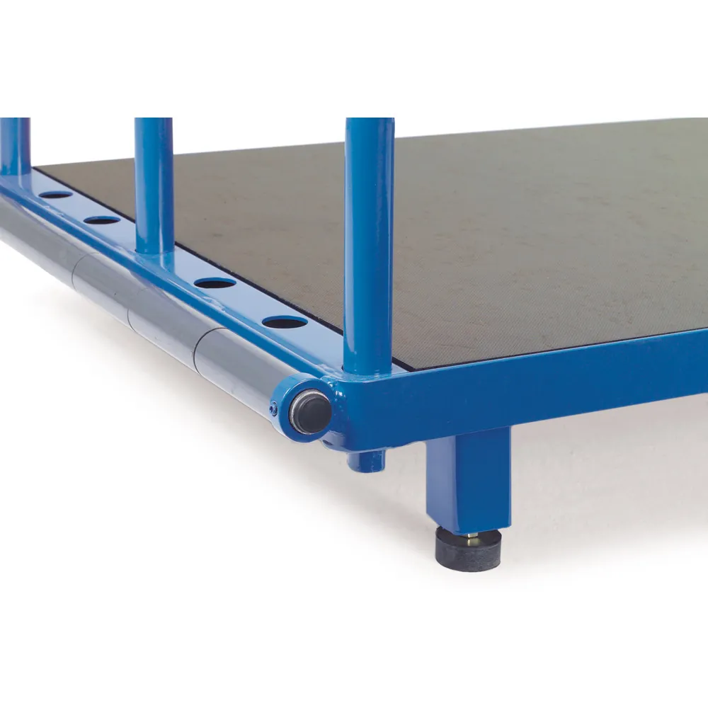 4 Palletvoeten onderrijdhoogte 100 mm Fetra 2021