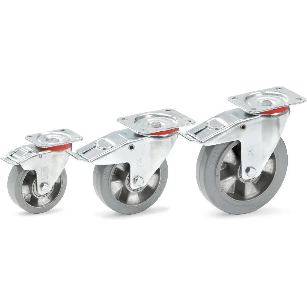 [71263] FETRA Zwenkwiel met rem 160 x 50 mm