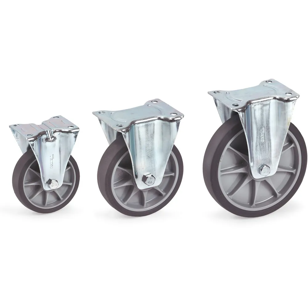 FETRA Roue fixe TPE (élastomère thermoplastique)