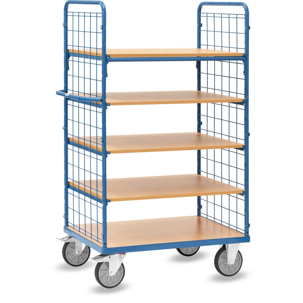 FETRA Chariot grillagé à plateaux 600 Kg