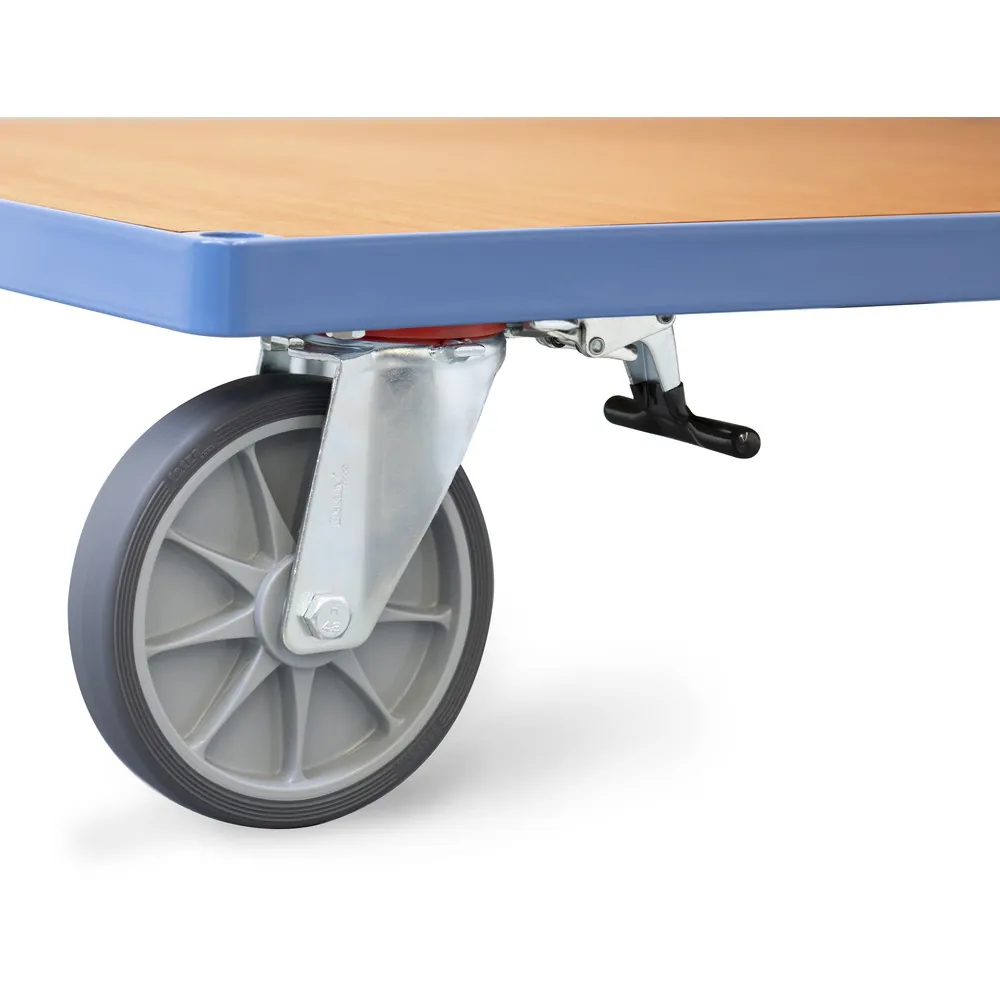 FETRA 2 roues pivotantes avec blocage directionnel