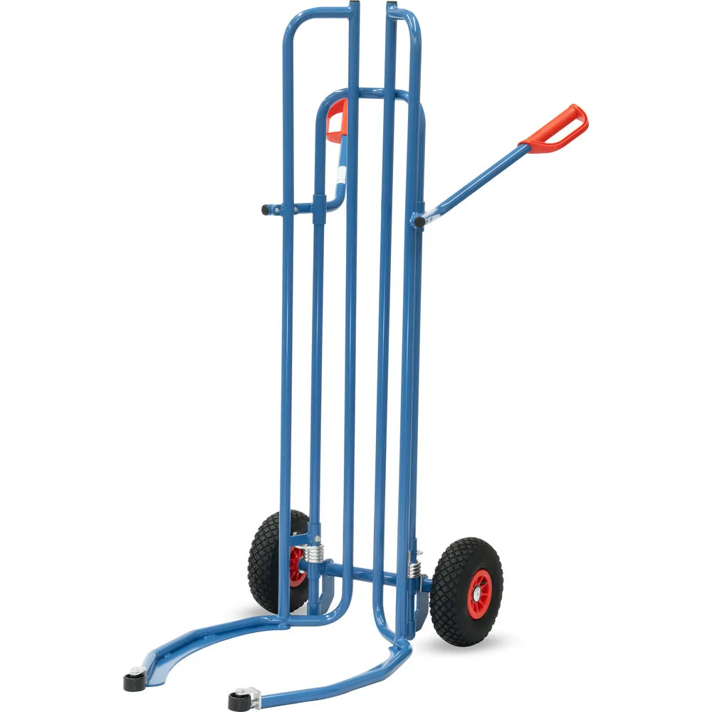 FETRA Diable pour pneumatique avec rouleaux de démarrage