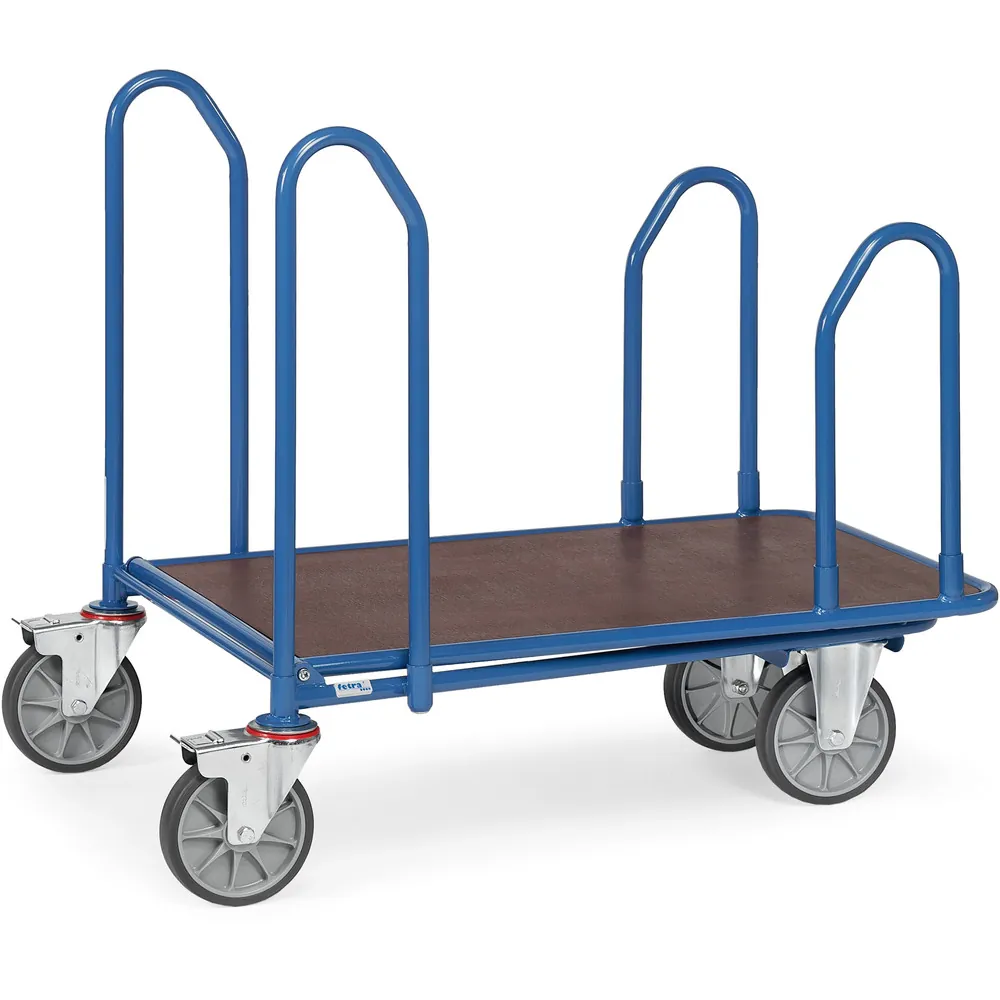 FETRA Chariot emboîtable avec 2 dossiers latéraux