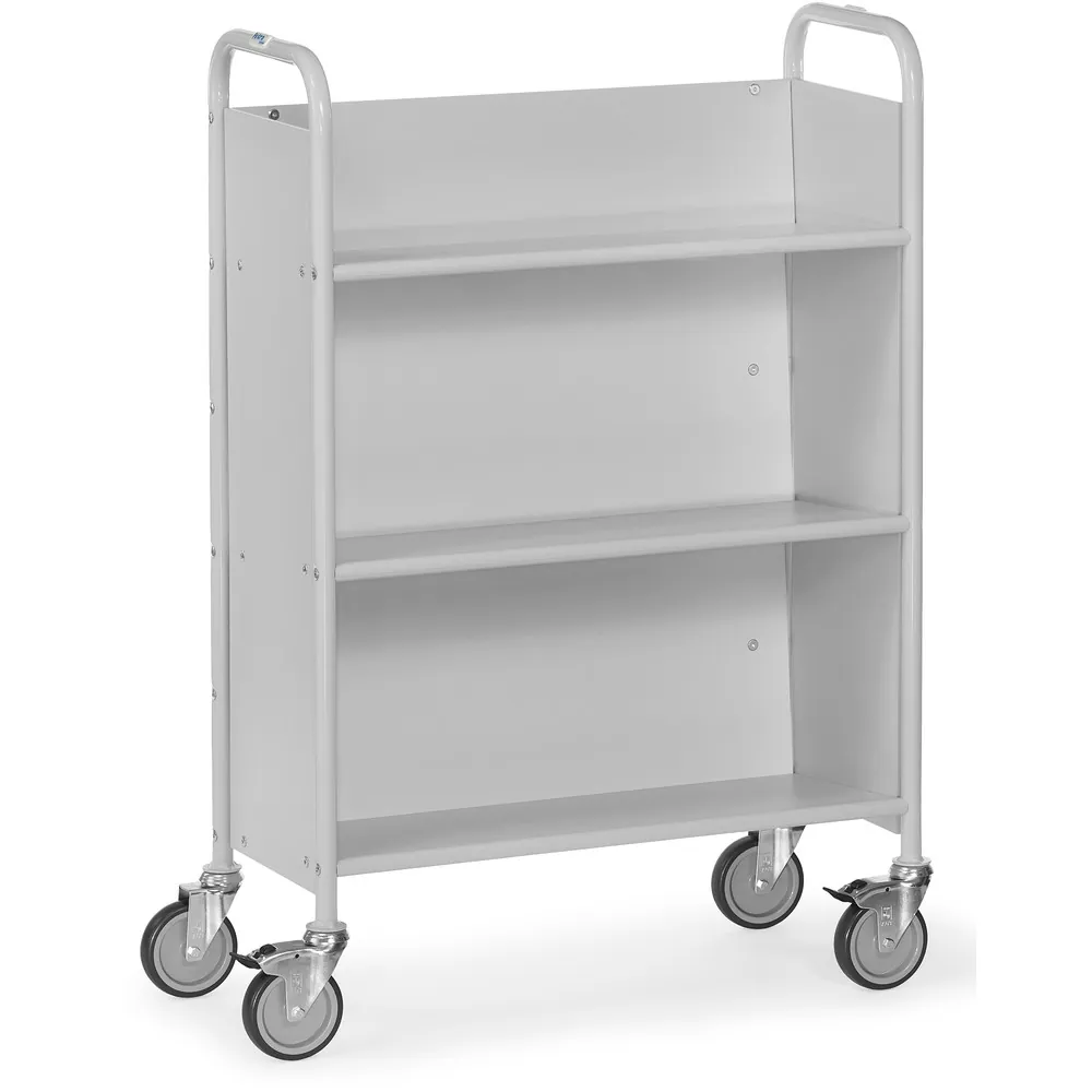 FETRA Chariot de bureau à plateaux inclinés