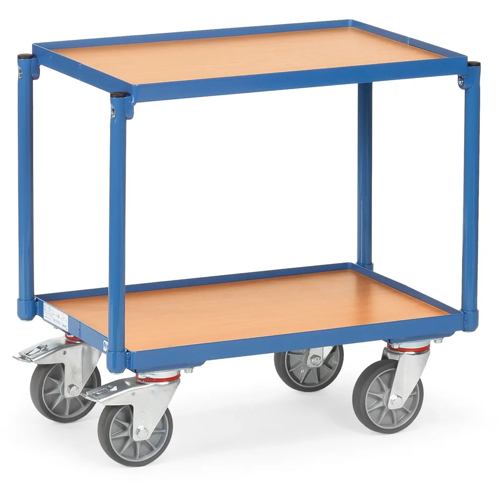 [13540] FETRA Rouleur 2 plateaux avec bordure pour bac