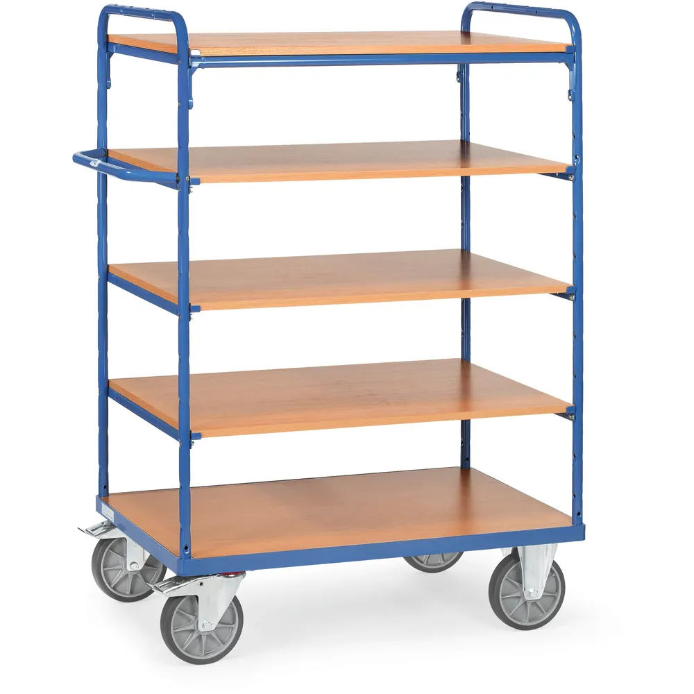 FETRA Chariot haut à 5 plateaux