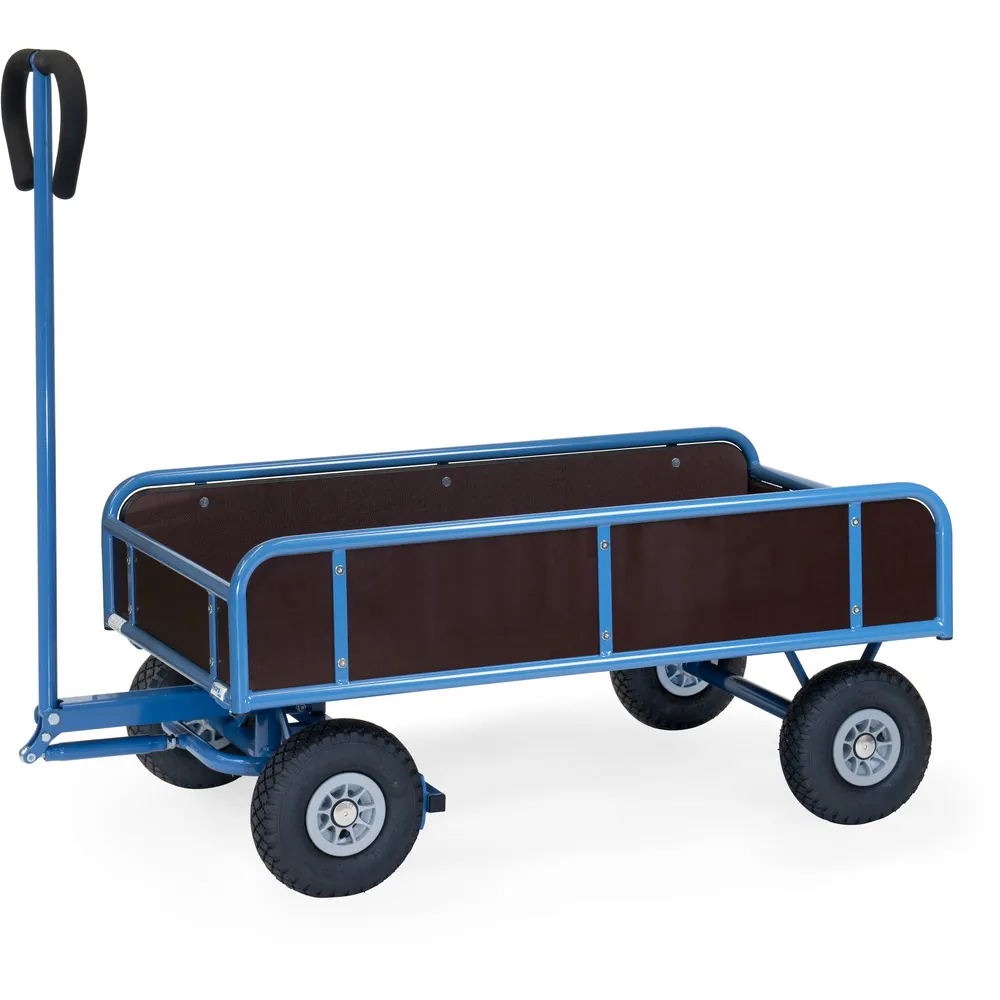Fetra Handtrekwagen 4124 met 4 wanden