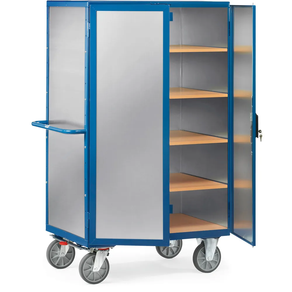 Fetra Kastwagen 5592 met wanden van aluminium plaat