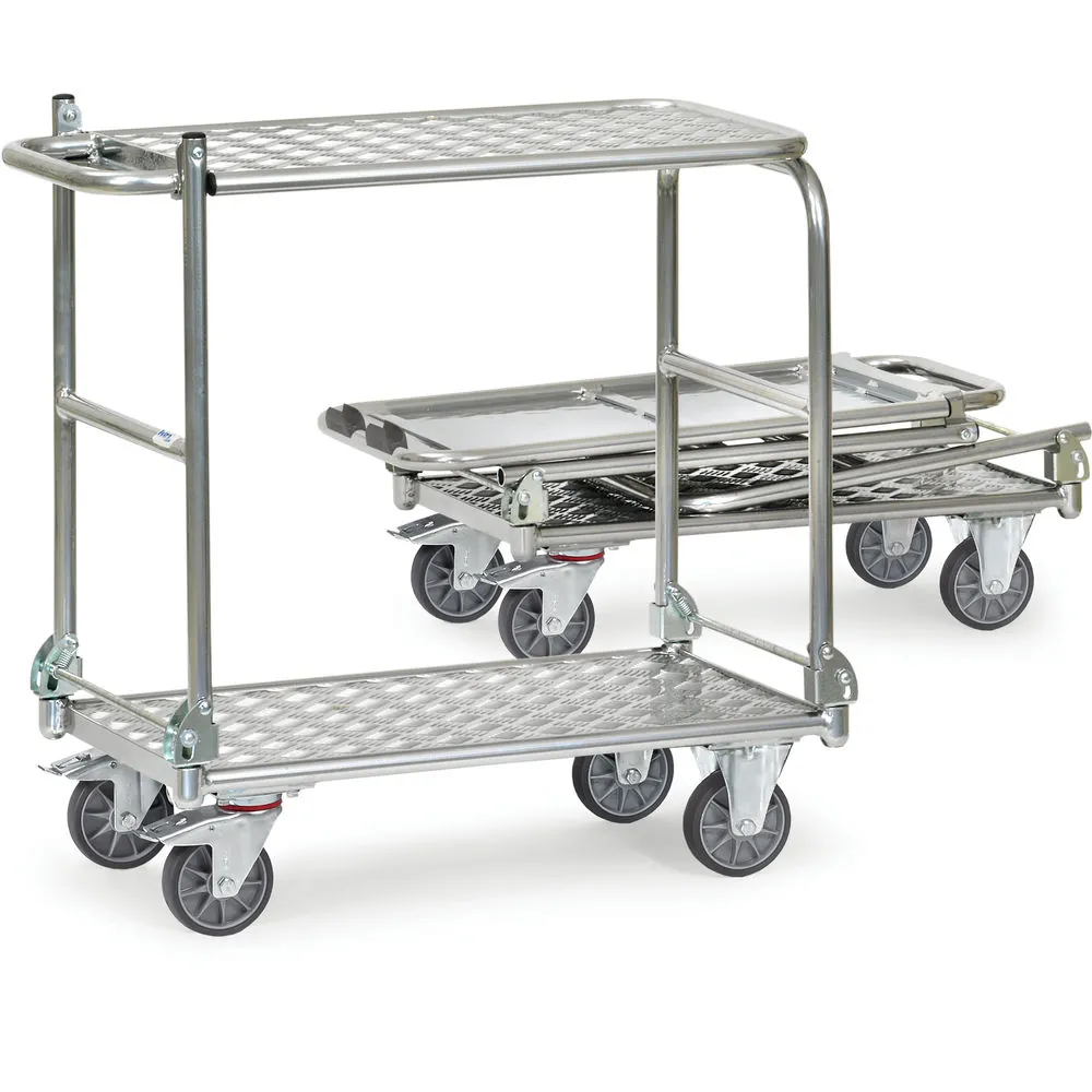 [1181] Fetra Opklapbare tafelwagen 1181 - aluminium -