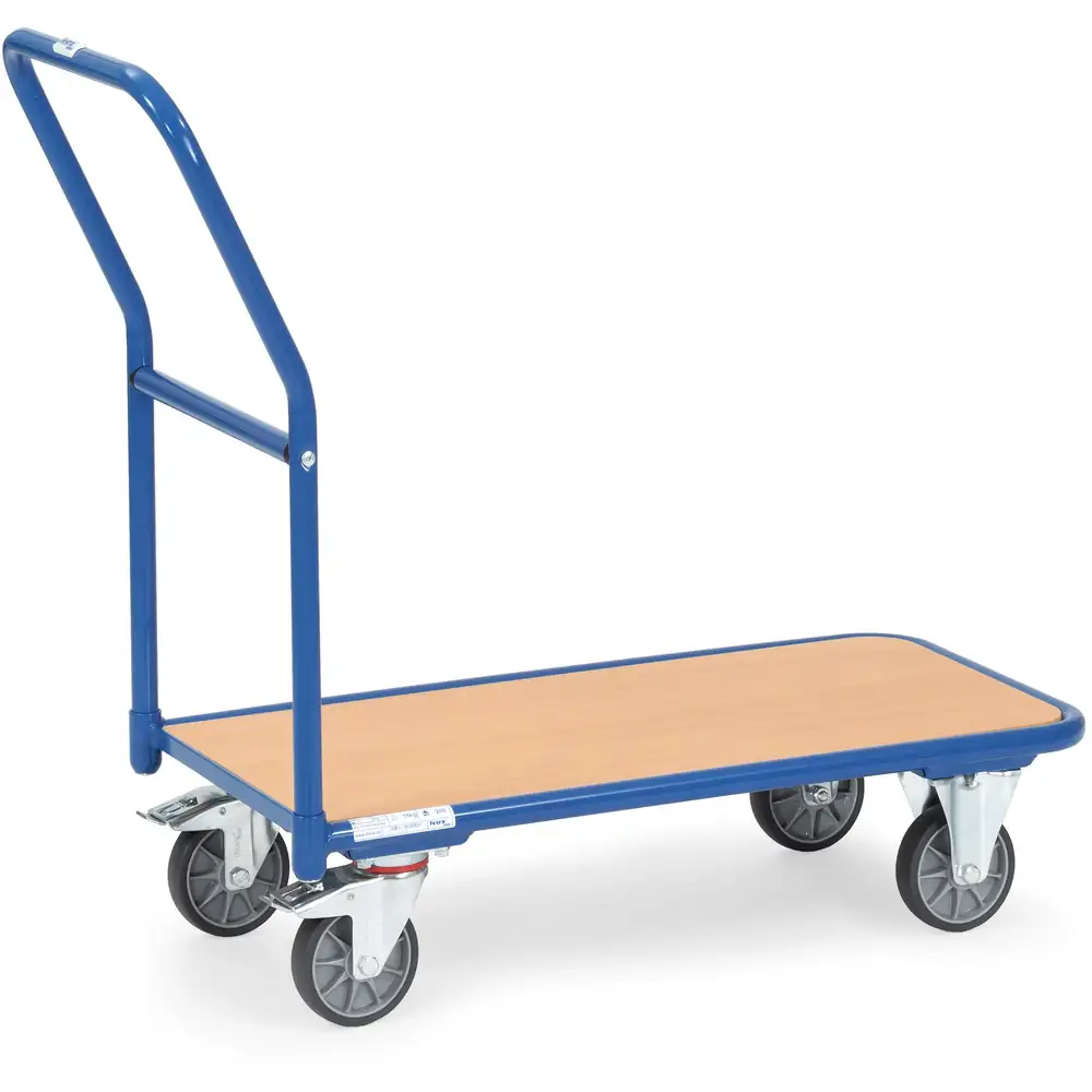FETRA 1202 Chariot de magasin à dossier de poussée