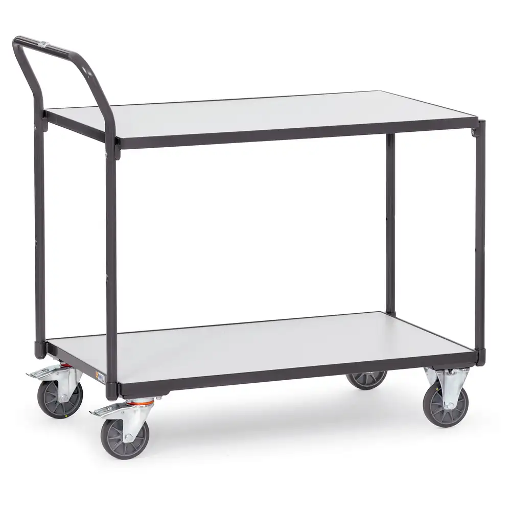 [1841] FETRA 1841 Chariot ESD 2 plateaux à dossier de poussée