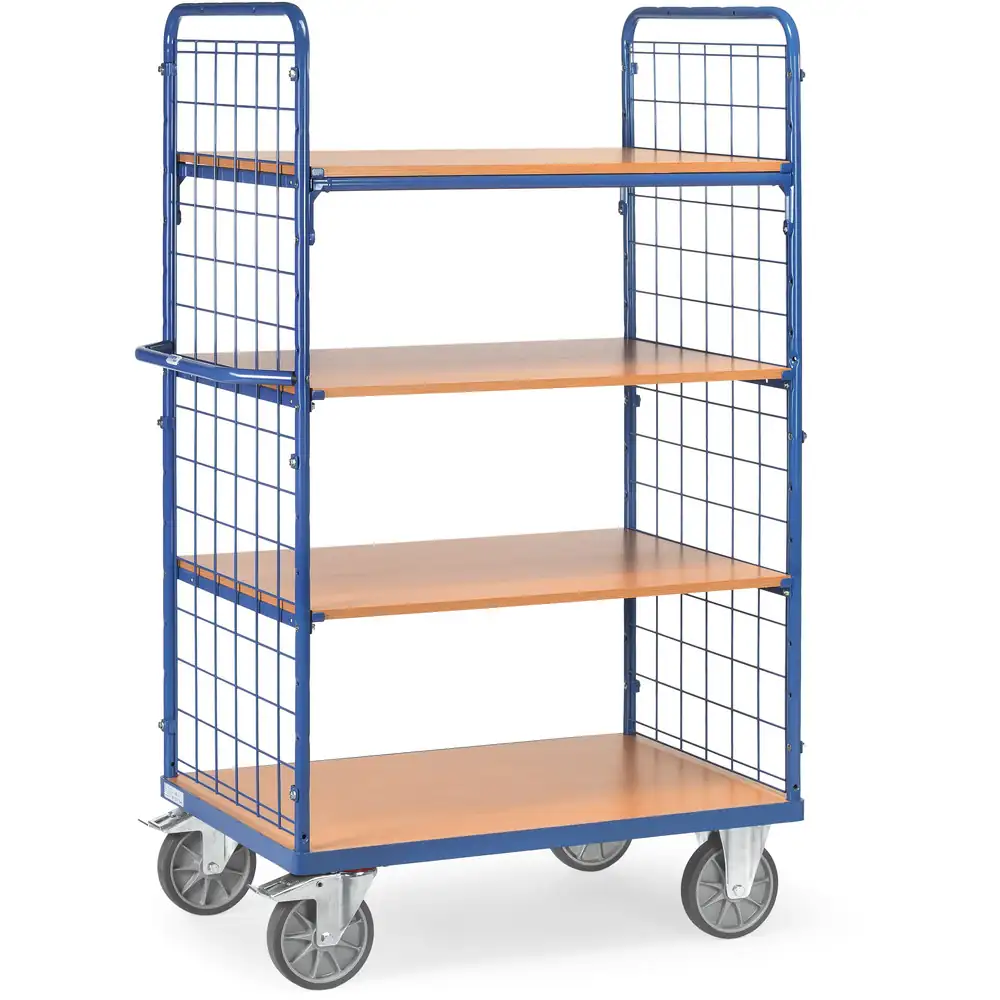 [8413] FETRA 8413 Chariot grillagé à plateaux 600 Kg