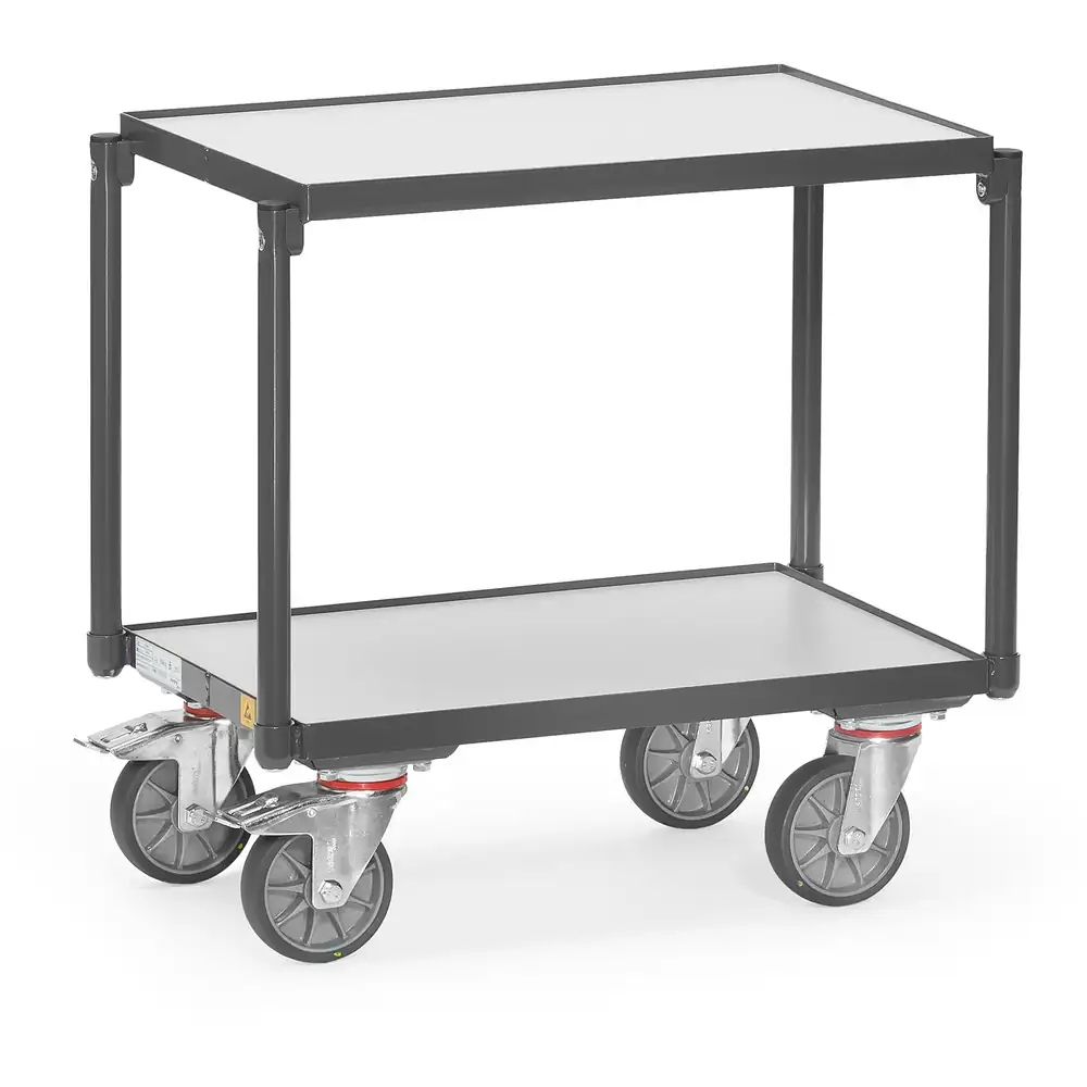 [93540] FETRA 93540 Rouleur ESD - 2 plateaux à rebords