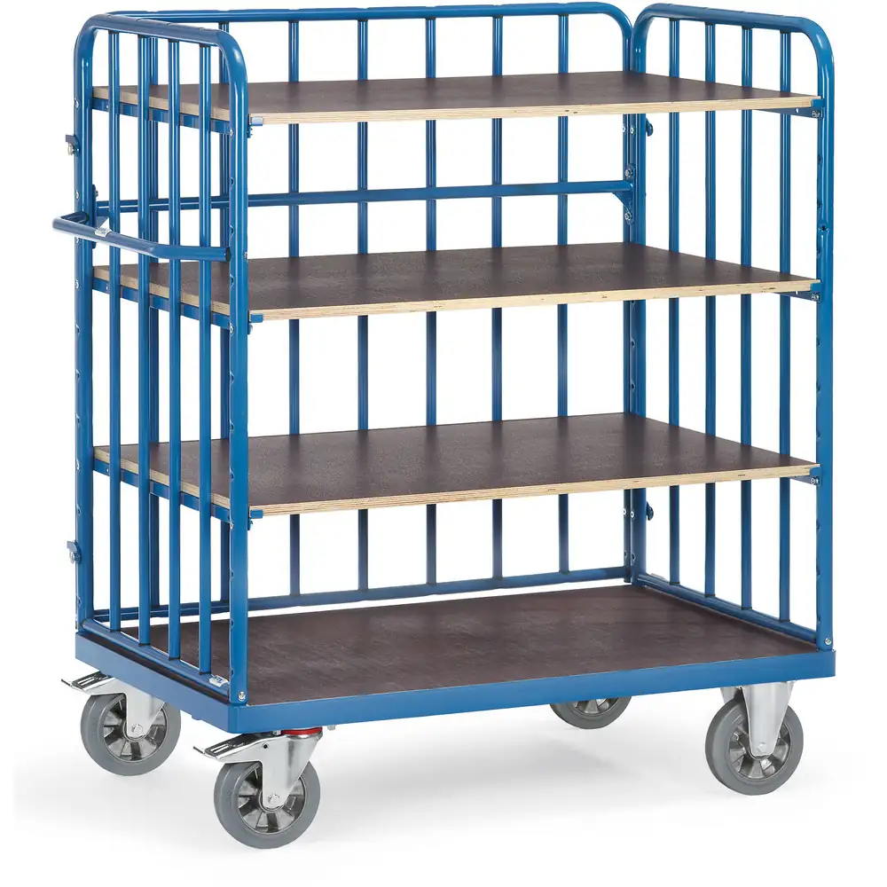 [18212-1] FETRA 18212-1 Chariot à plateaux charge lourde 1.200 Kg