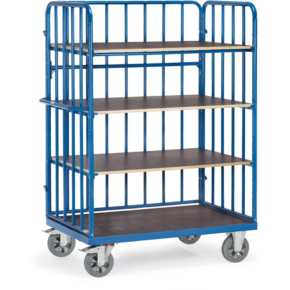 [18312-1] FETRA 18312-1 Chariot à plateaux charge lourde 1.200 Kg