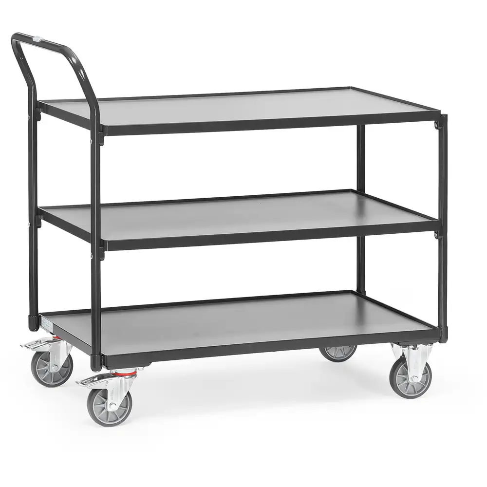 [2750/7016] FETRA 2750-7016 Servante 300 kg Gris Anthracite - 3 plateaux