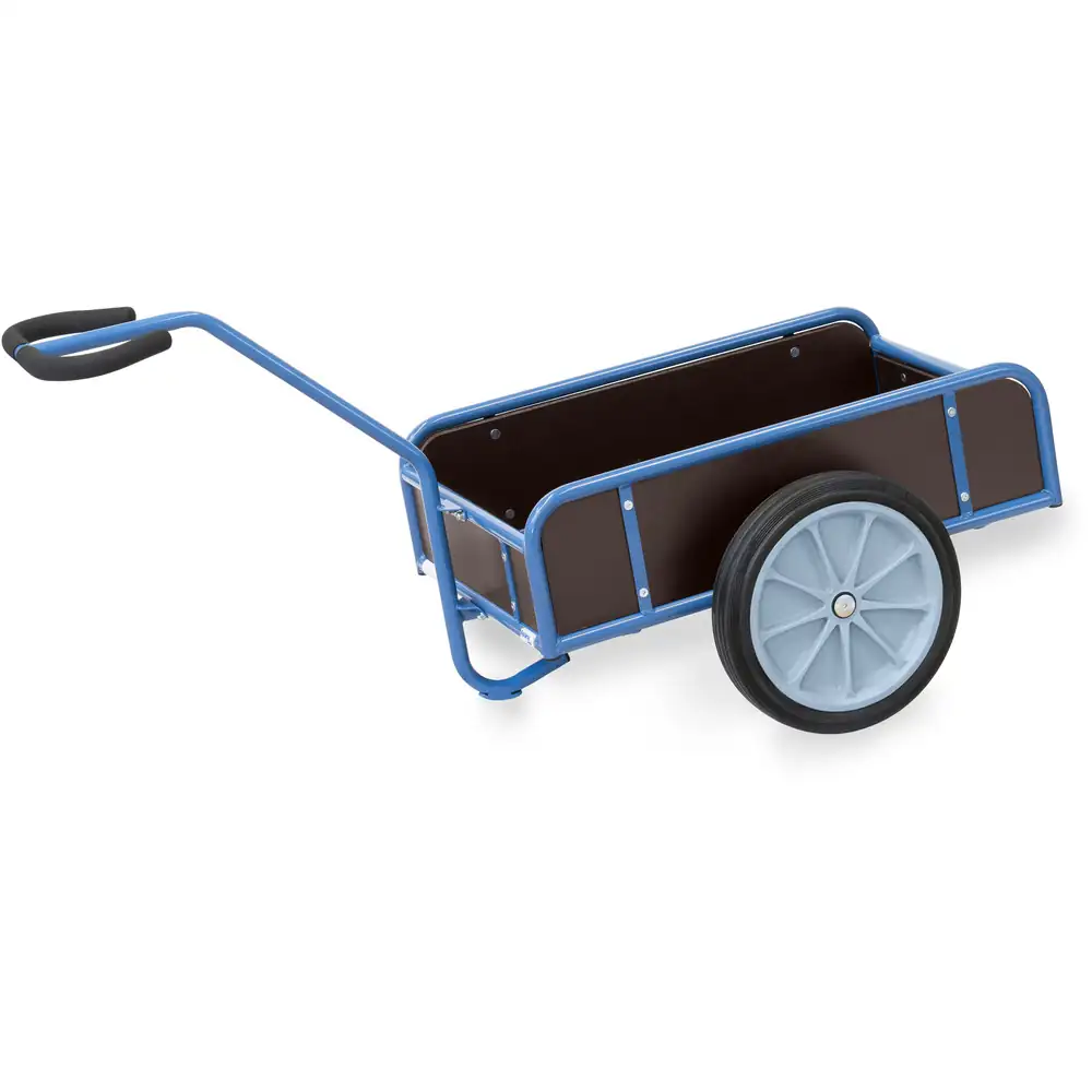 [4108V] Fetra Handtrekwagen 4108V met 4 wanden - massief rubber
