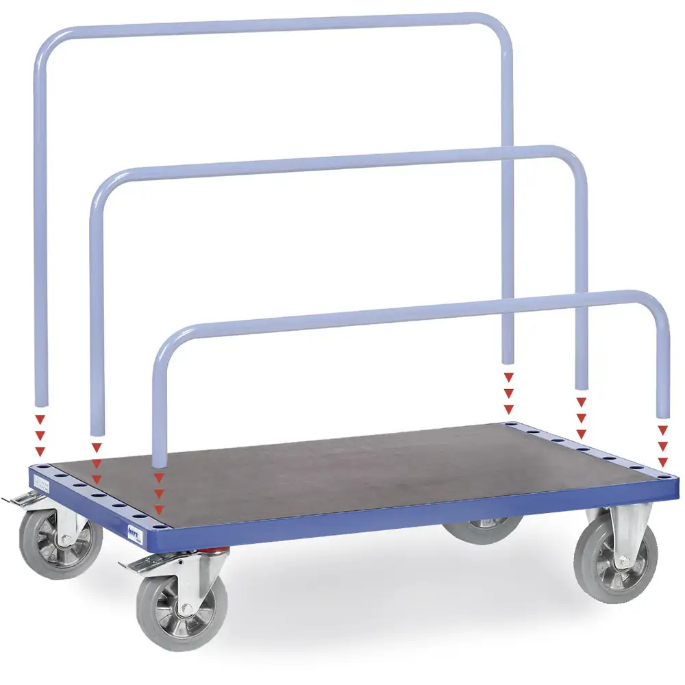 [4465-1] FETRA 4465-1 Chariot porte-panneaux pour tubes cintrés 1.200 kg